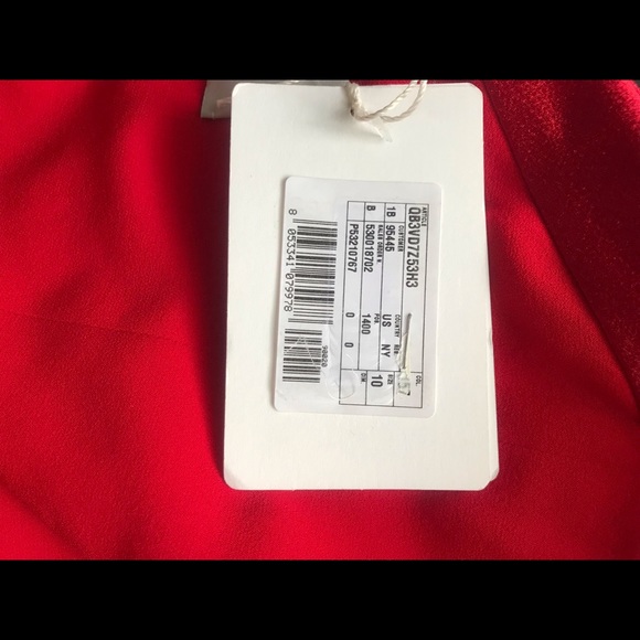 Sold VALENTINO Crepe one shoulder gown dress - Picture 9 of 13